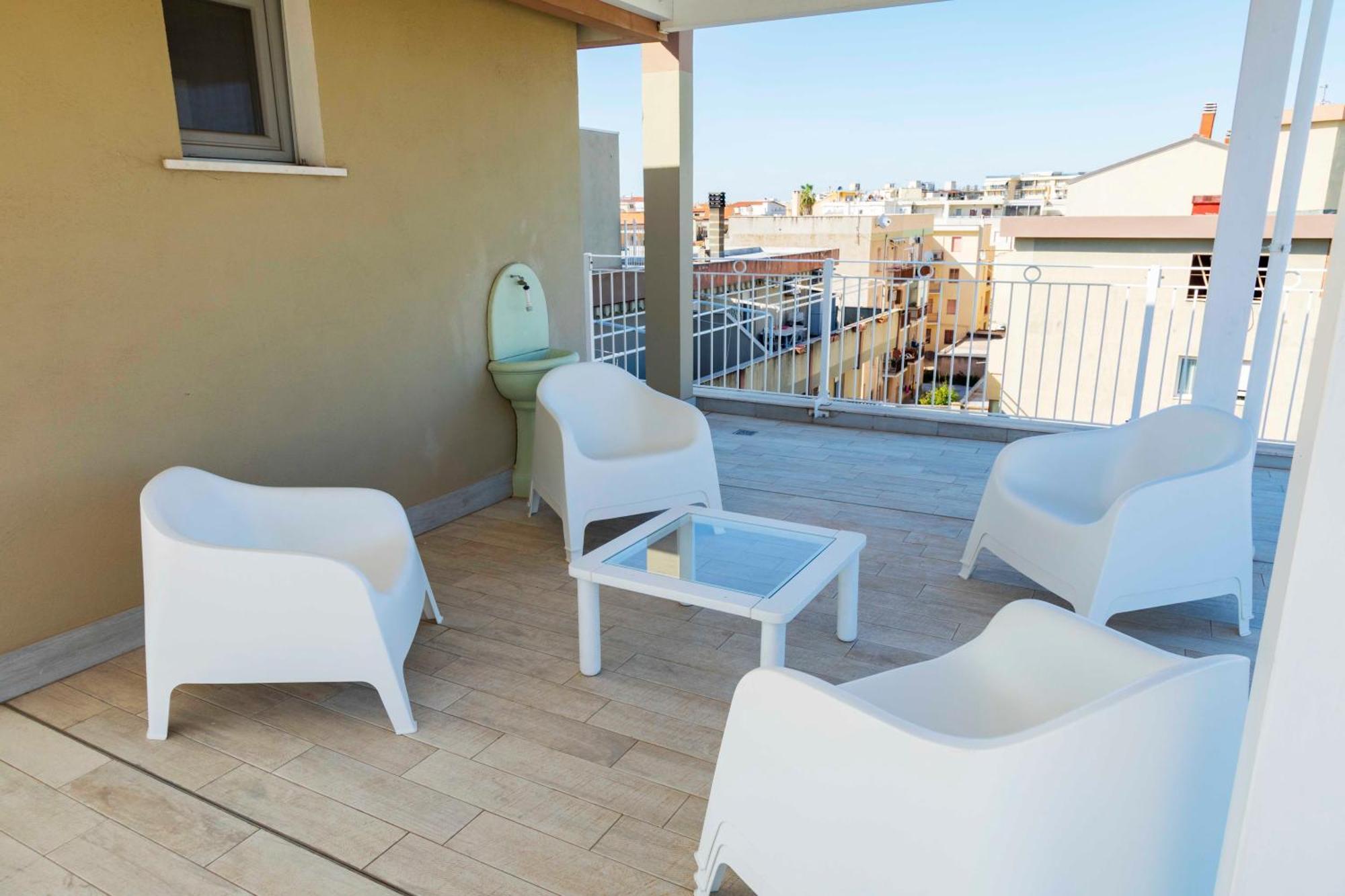 Lovealghero Stanze In Attico Vista Mare Zewnętrze zdjęcie